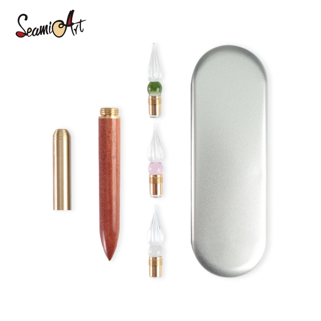 Calligraphy Pen Set - Zestaw do kaligrafii SeamiArt: wymienne szklane