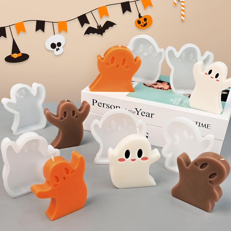 Art Craft Show - Forma Silikonowa na Świece Halloween DIY,