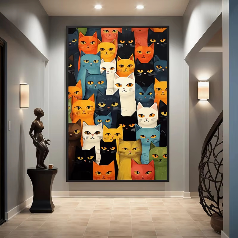 Art Craft Cat - Zestaw Malarski Po Numerach dla Dorosłych