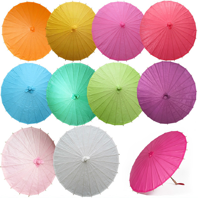 Art Craft Kindergarten - Nowy, ręcznie robiony, kolorowy papierowy parasol