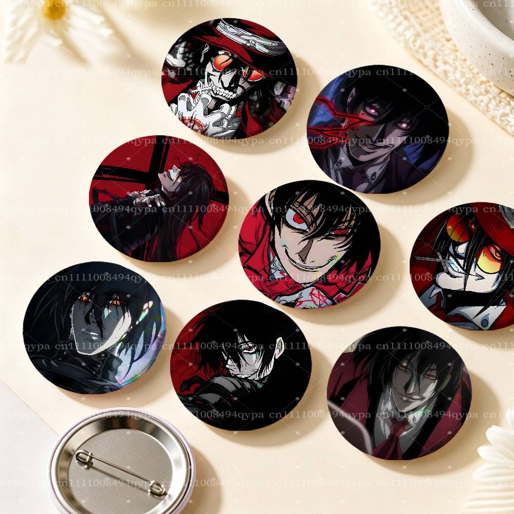 Art Craft Japan - H-Hellsing Alucard Przypinka Laserowa Ozdoba Prezent