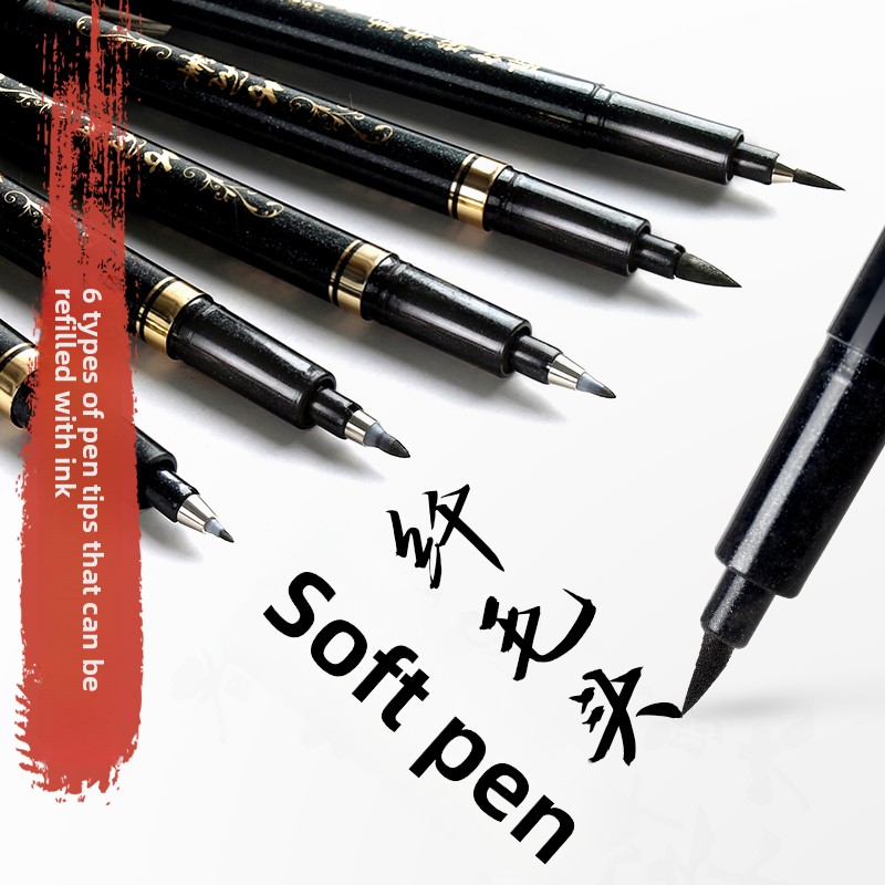 Calligraphy Pen Set - 4 SZT./ZESTAW Markery do kaligrafii, pisaki