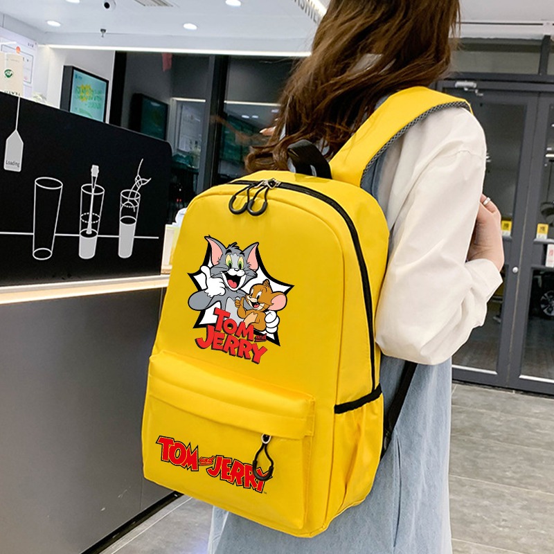 Art Craft Bag - Plecak szkolny Tom i Jerry, wzór