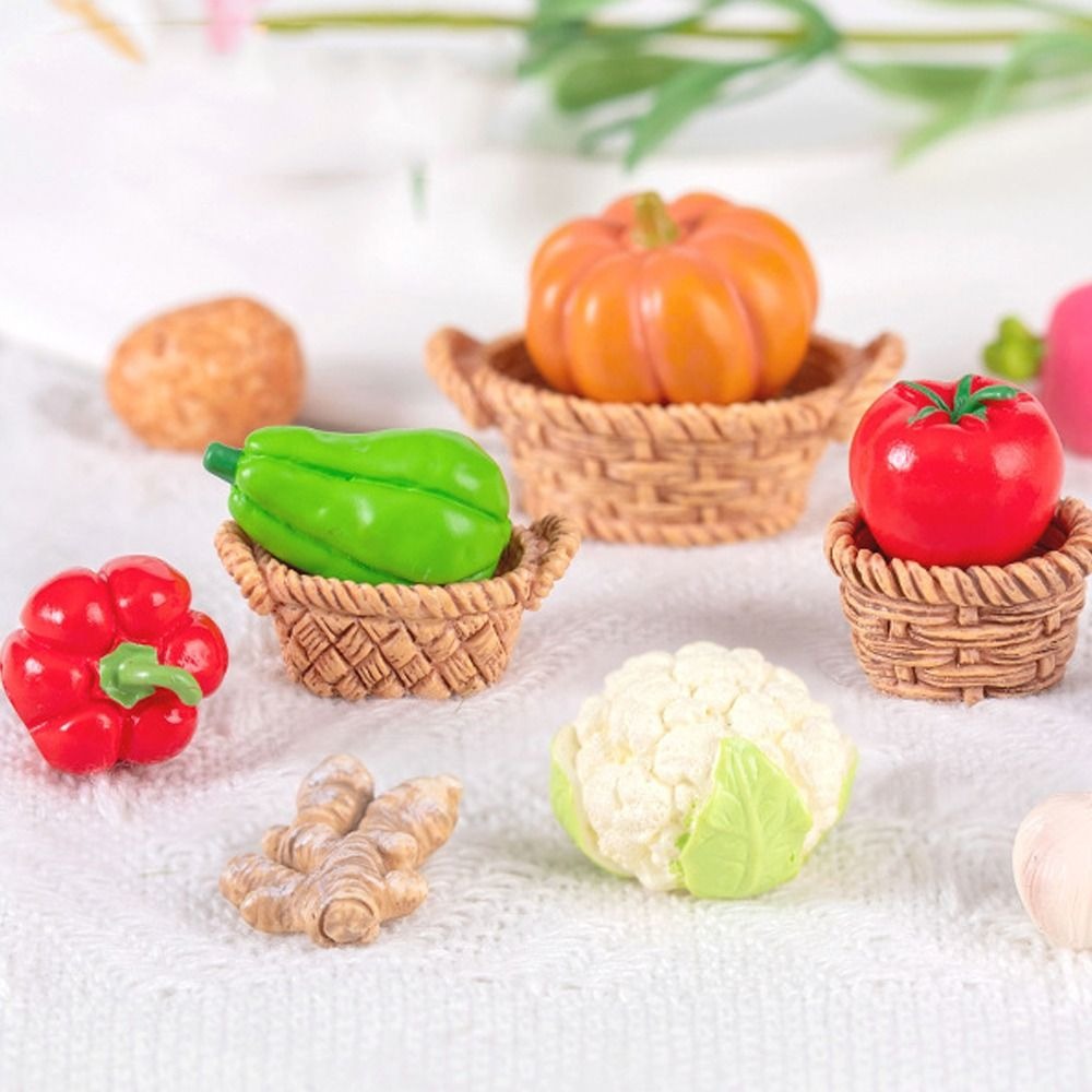 Art Craft Vegetables - Śliczne figurki warzyw miniatury rzemiosło żywiczne
