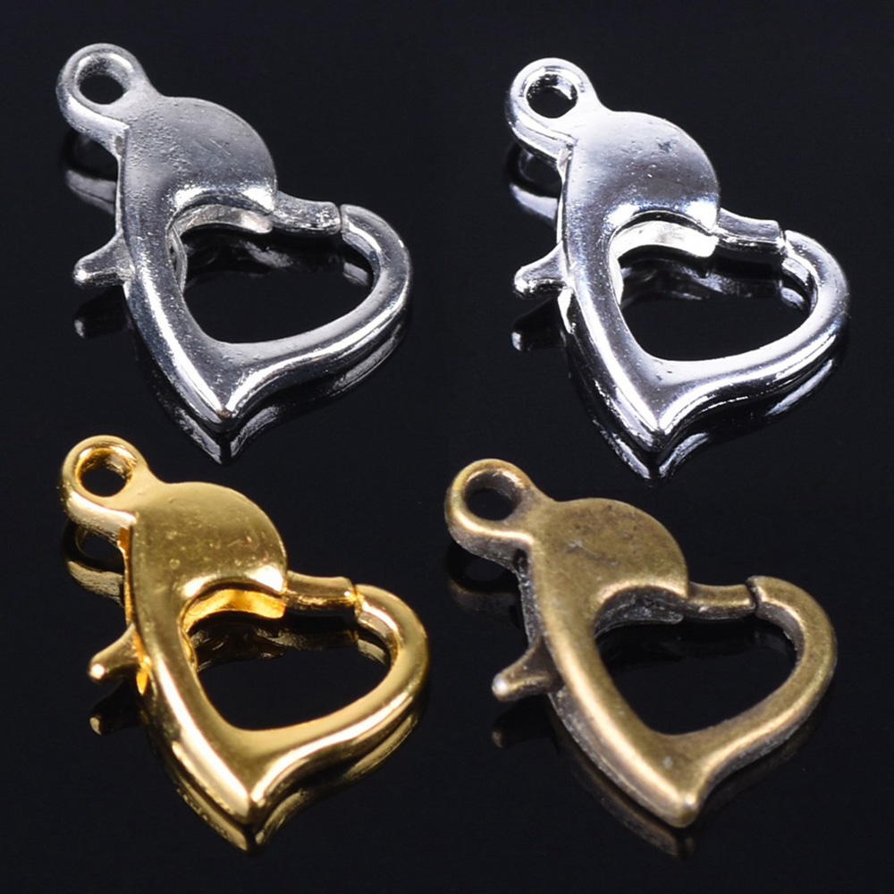 Art Craft Ideas - 30 sztuk 12x8mm złoty/srebrny/brązowy kolor metalowy