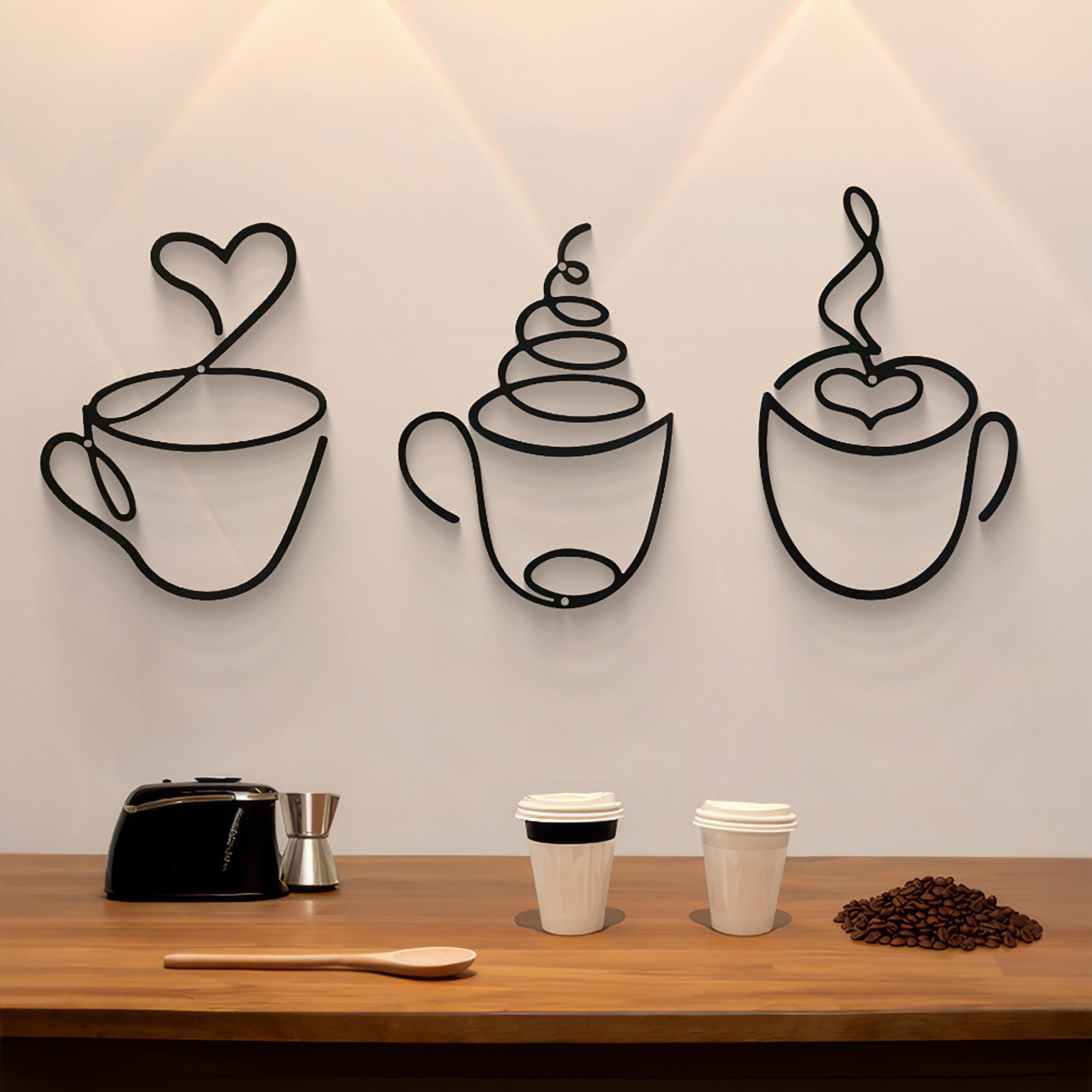 Art Craft Cafe - 3-częściowy kreatywny zestaw do zawieszenia na