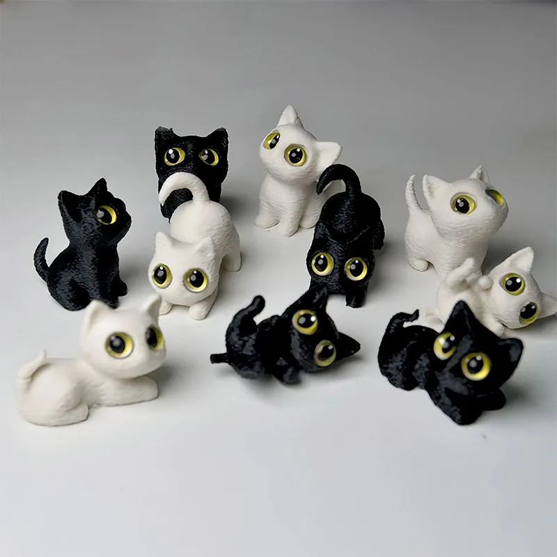 5 szt. Ozdoby Koty Mini Figurk – Art Craft Cat recenzja i cena