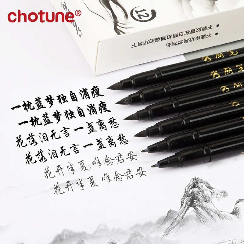 Zestaw pisaków z czarnym tusze – Calligraphy Pen Set recenzja i cena