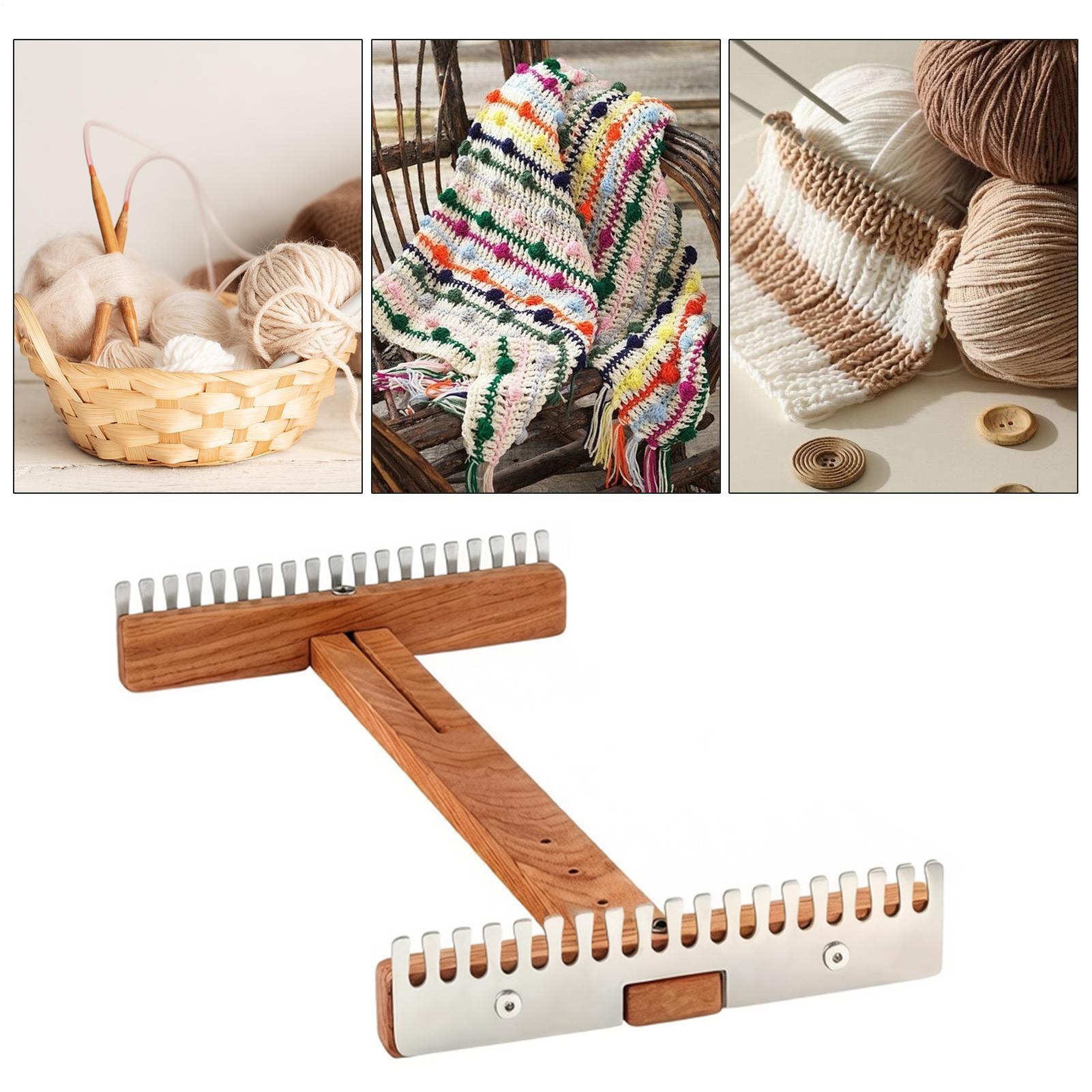 Drewniany tkalczyk z regulowan – Loom Weaving Frame recenzja i cena