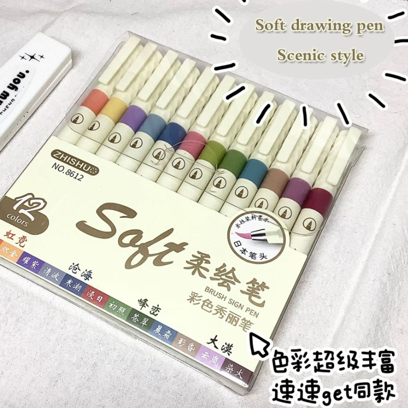 Zestaw 24/3 kolorowych markeró – Calligraphy Pen Set recenzja i cena