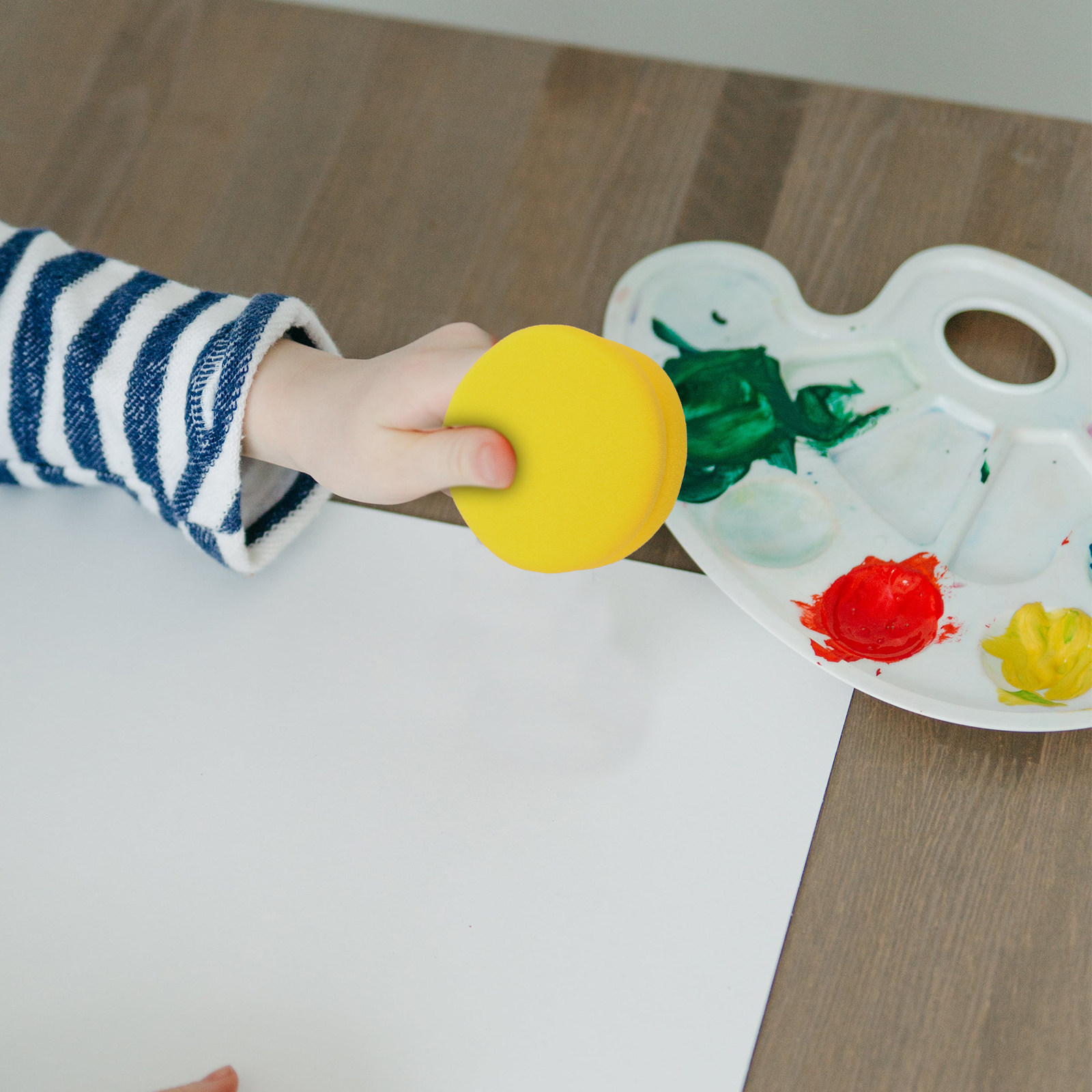 2 szt. okrągłych gąbek do malo – Art Craft Kindergarten recenzja i cena