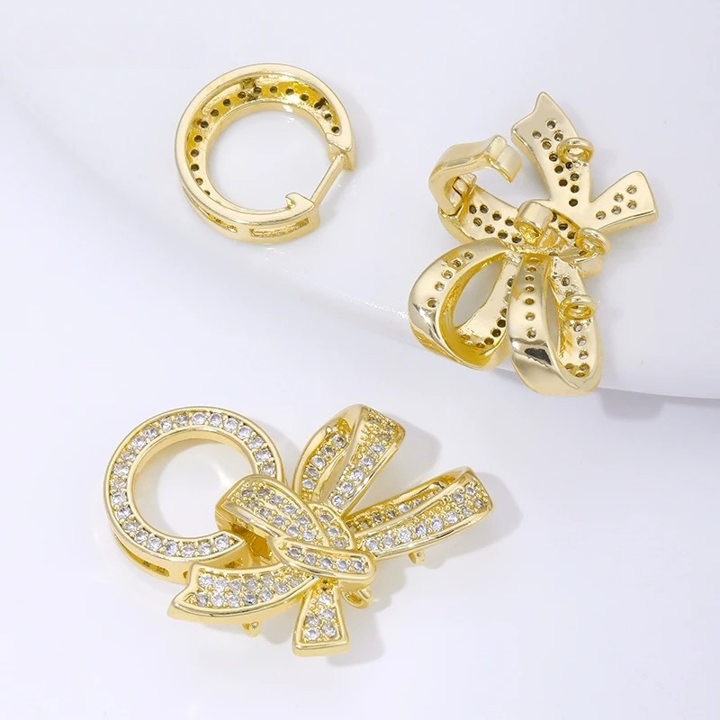 Złote pozłacane 18K zapięcia z – Art Craft Ideas recenzja i cena