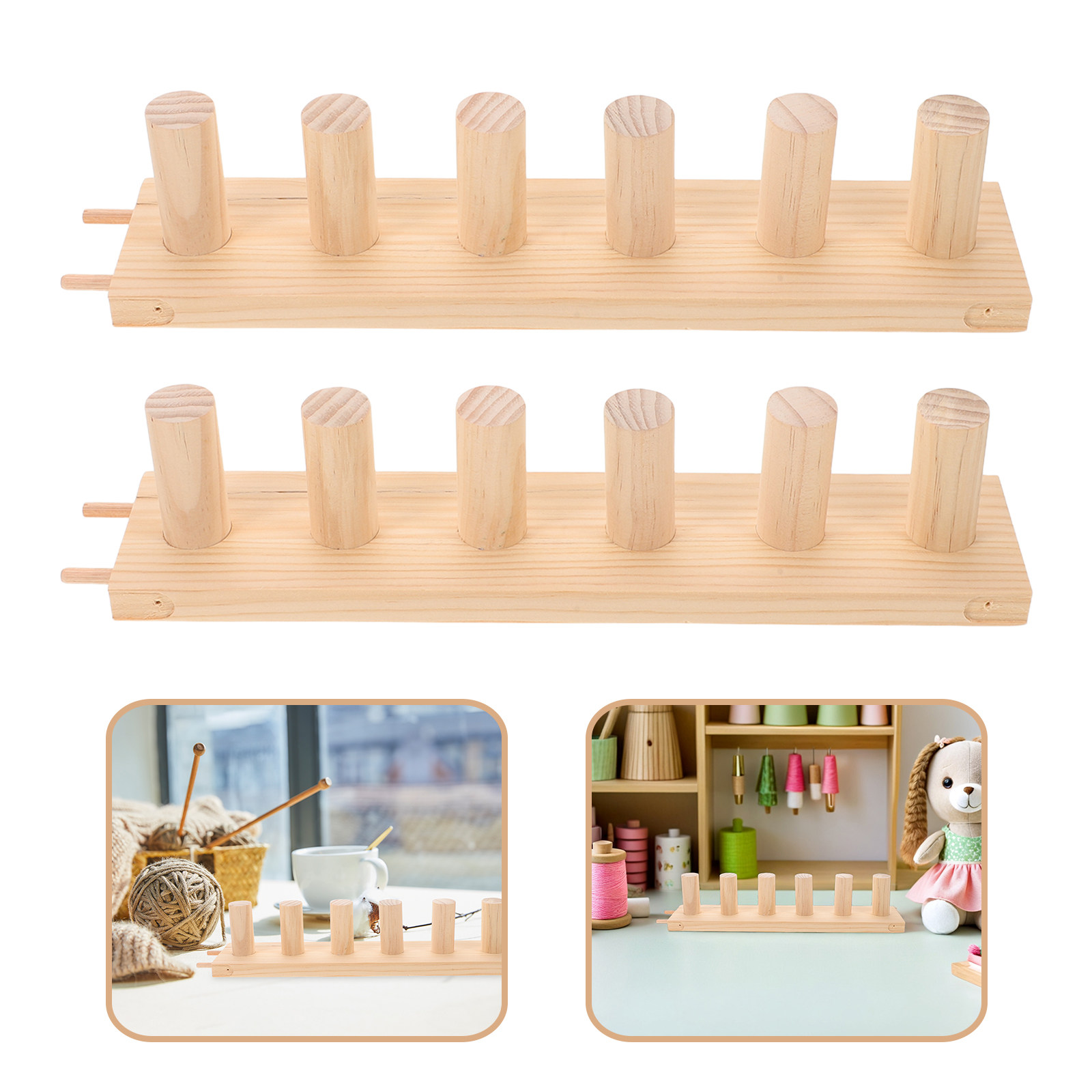 Drewniany krosno dziewiarskie  – Loom Weaving Frame recenzja i cena