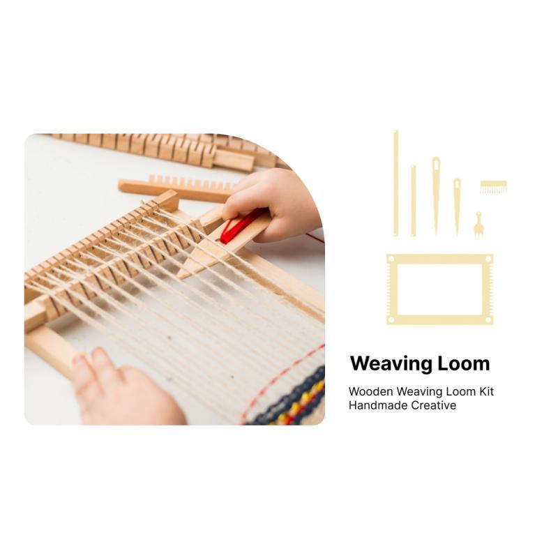 Drewniany zestaw do tkactwa –  – Loom Weaving Frame recenzja i cena