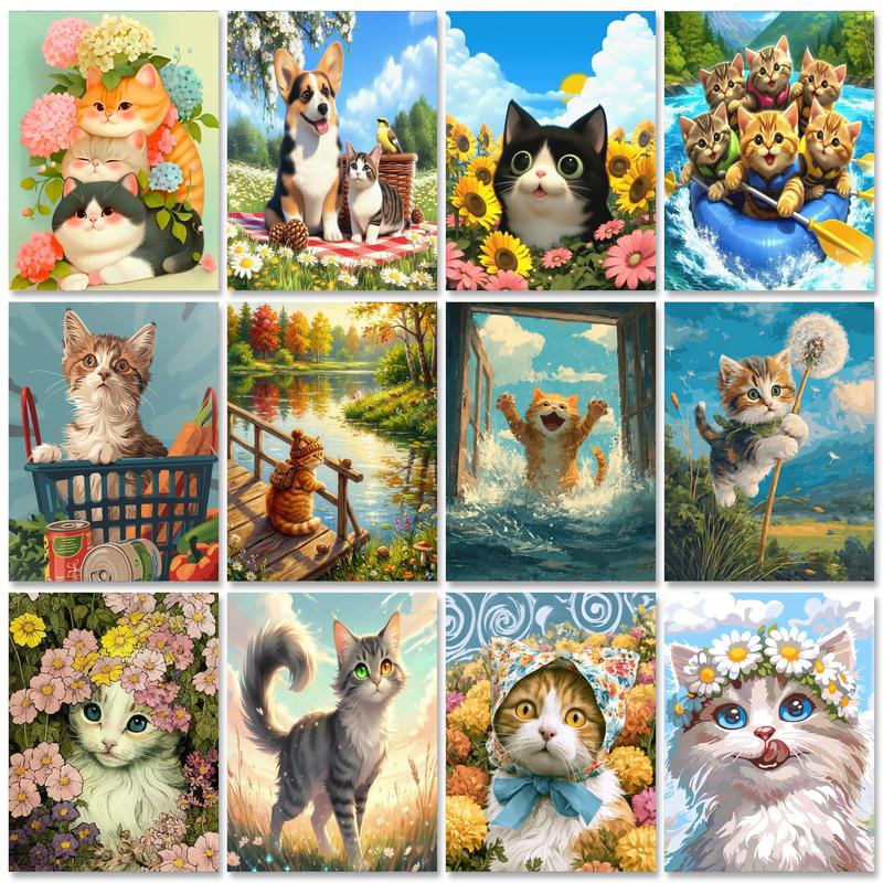 Zestaw do malowania po numerac – Art Craft Cat recenzja i cena