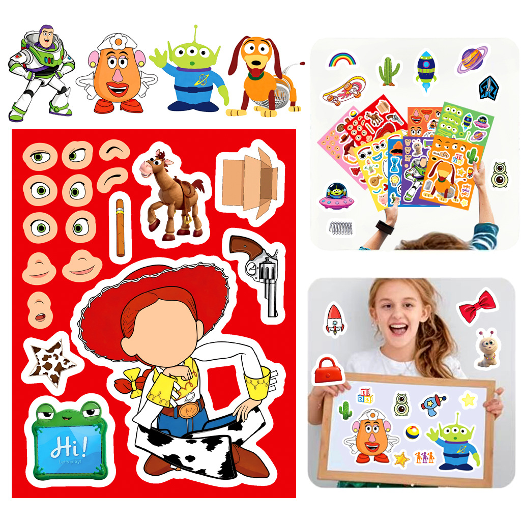 Naklejki Toy Story 5 Zrób Minę – Art Craft Ideas recenzja i cena