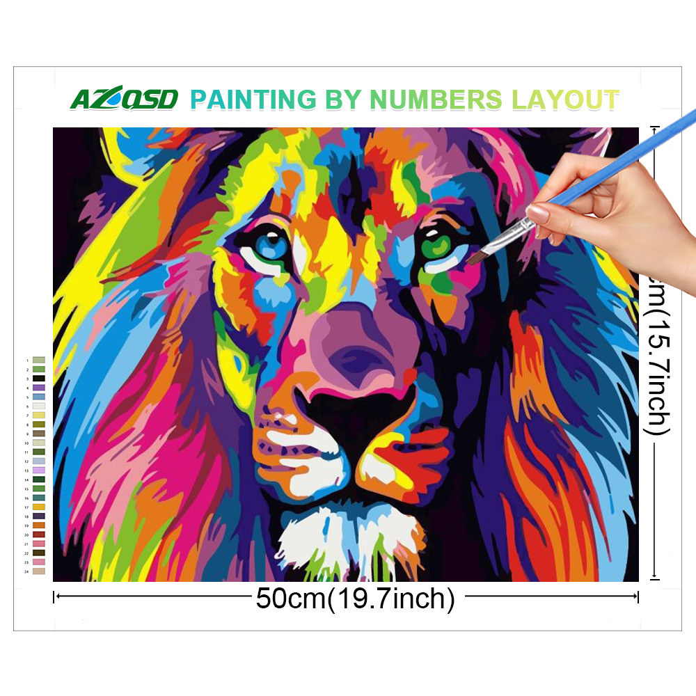 AZQSD Adult Paint By Numbers A – Art Craft Cat recenzja i cena