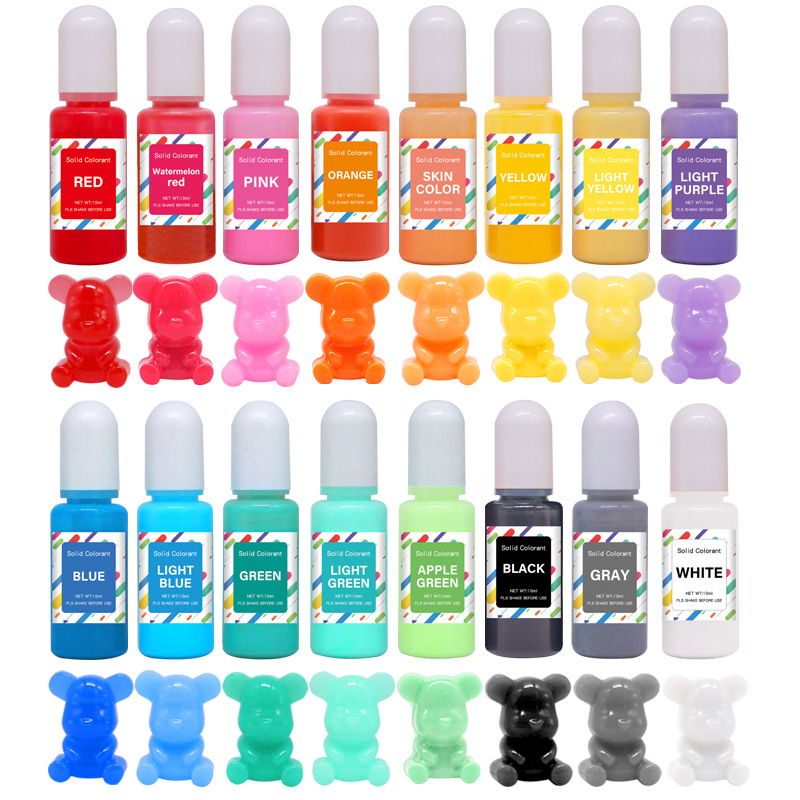 Zestaw Pigmentów do Żywicy Epo – Alcohol Ink Set recenzja i cena