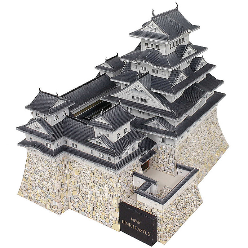 Japonia Himeji zamek 3D papier – Art Craft Japan recenzja i cena
