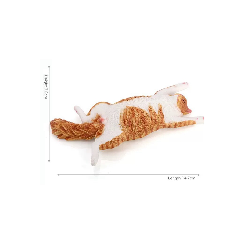 Kreatywna figurka śpiącego kot – Art Craft Cat recenzja i cena