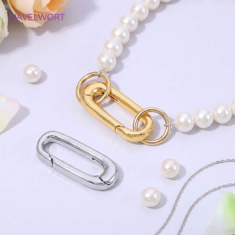 1/2/4 szt. Złote (18K) owalne  – Art Craft Ideas recenzja i cena