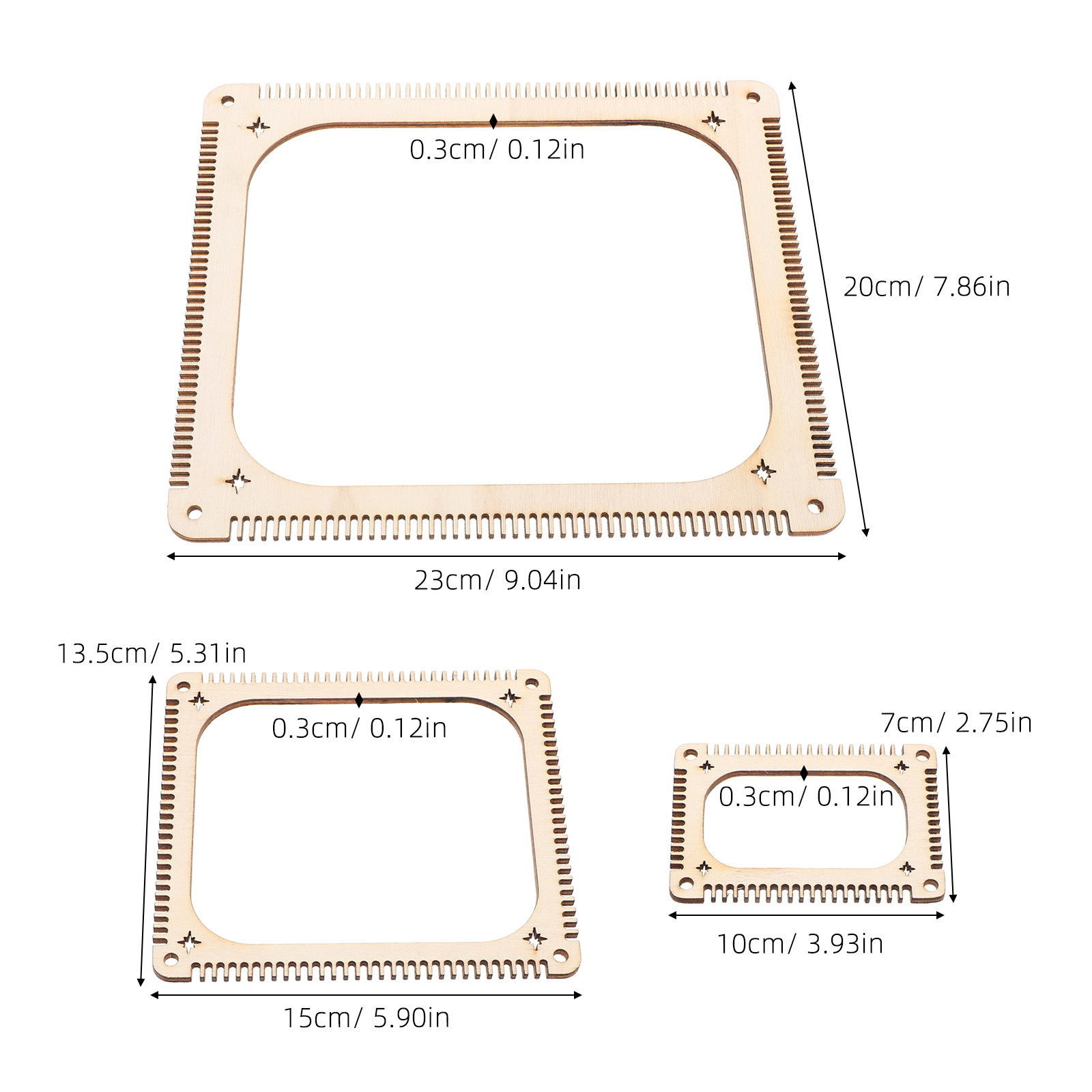 1 zestaw tkackiego lochu z dre – Loom Weaving Frame recenzja i cena