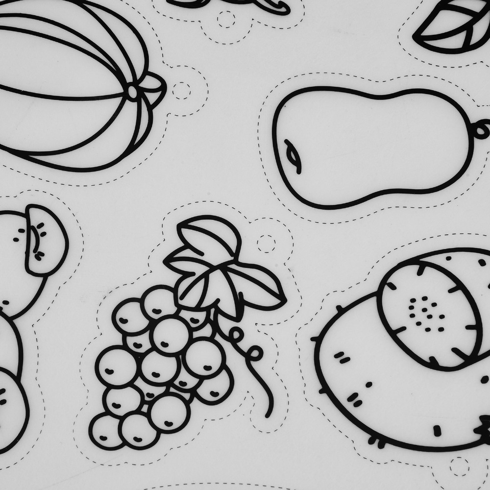 8 szt. Arkuszy termokurczliwyc – Art Craft Vegetables recenzja i cena