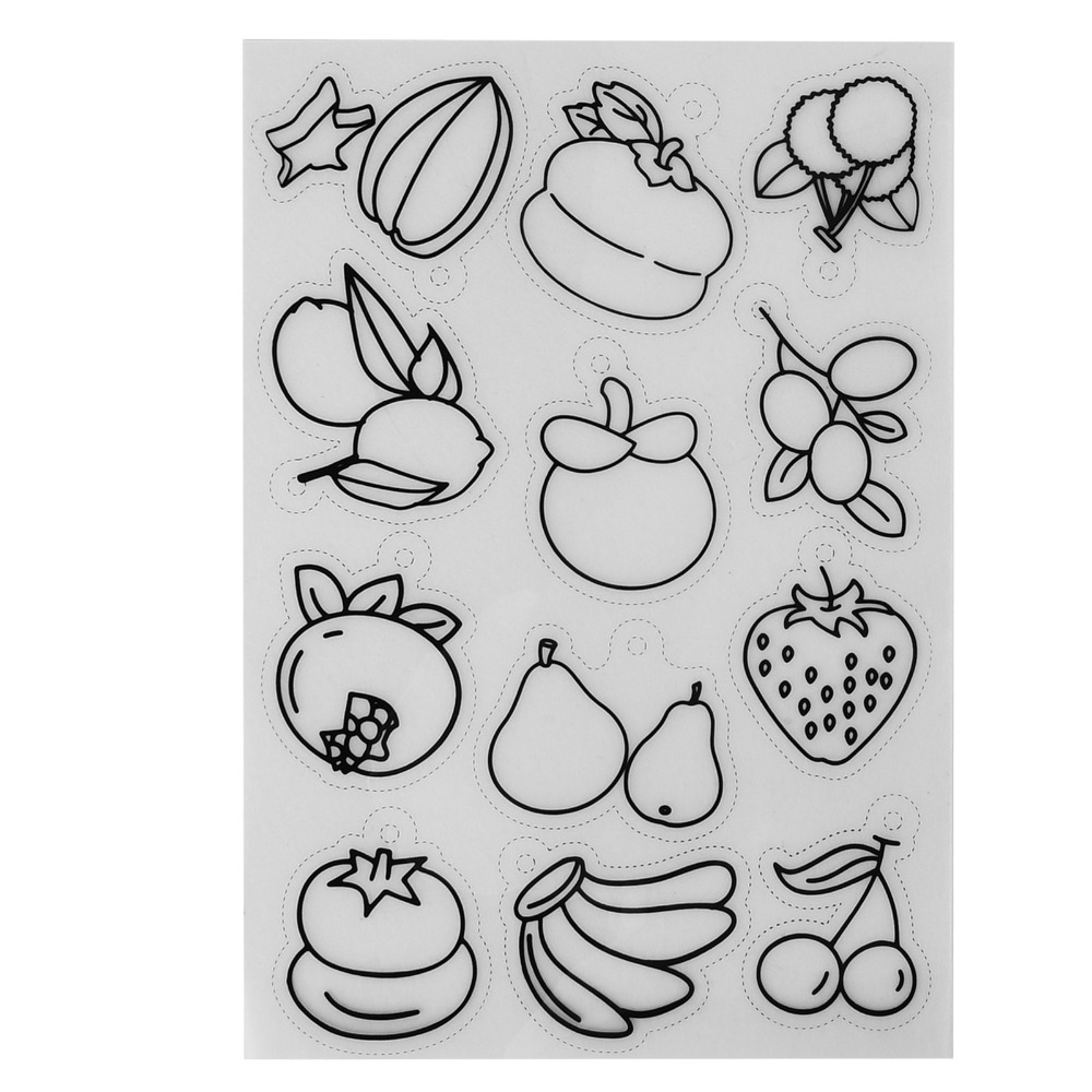 8 szt. Arkuszy termokurczliwyc – Art Craft Vegetables recenzja i cena
