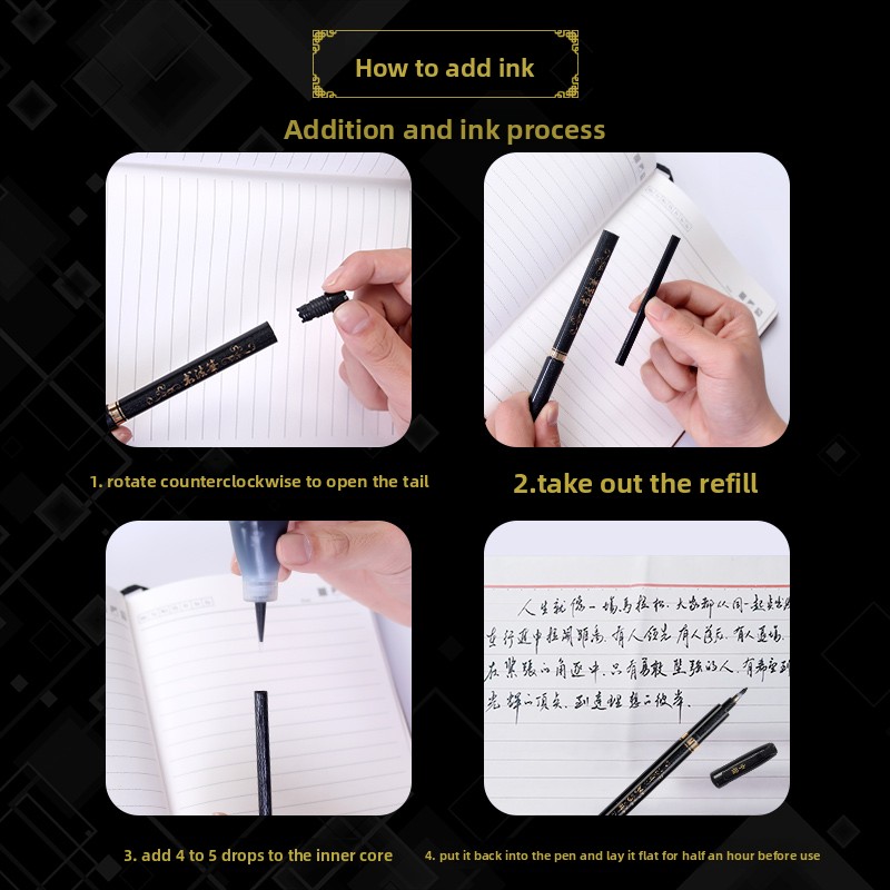 4 SZT./ZESTAW Markery do kalig – Calligraphy Pen Set recenzja i cena