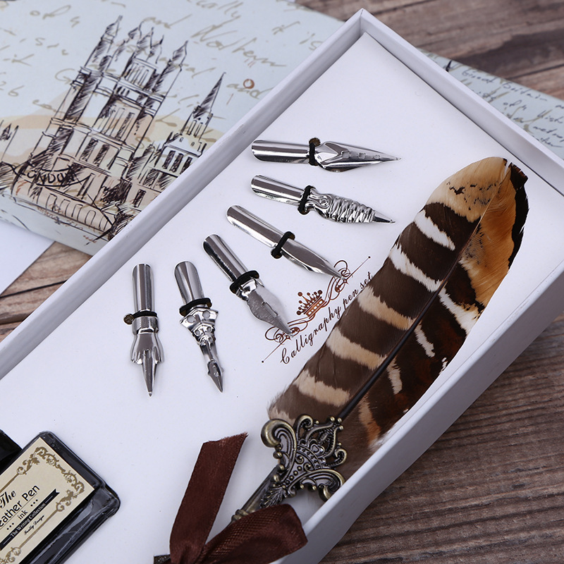 Zestaw do pisania retro piórem – Calligraphy Pen Set recenzja i cena