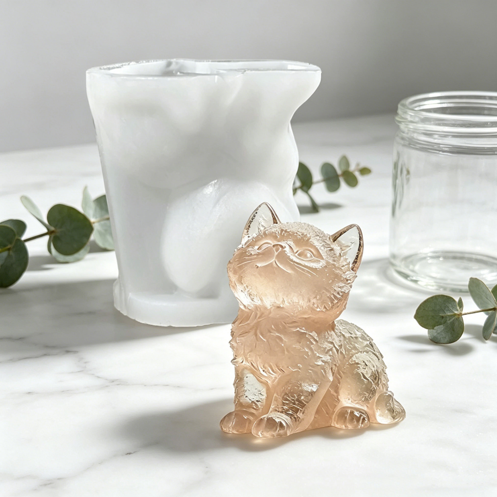 Forma silikonowa 3D do świec w – Art Craft Cat recenzja i cena