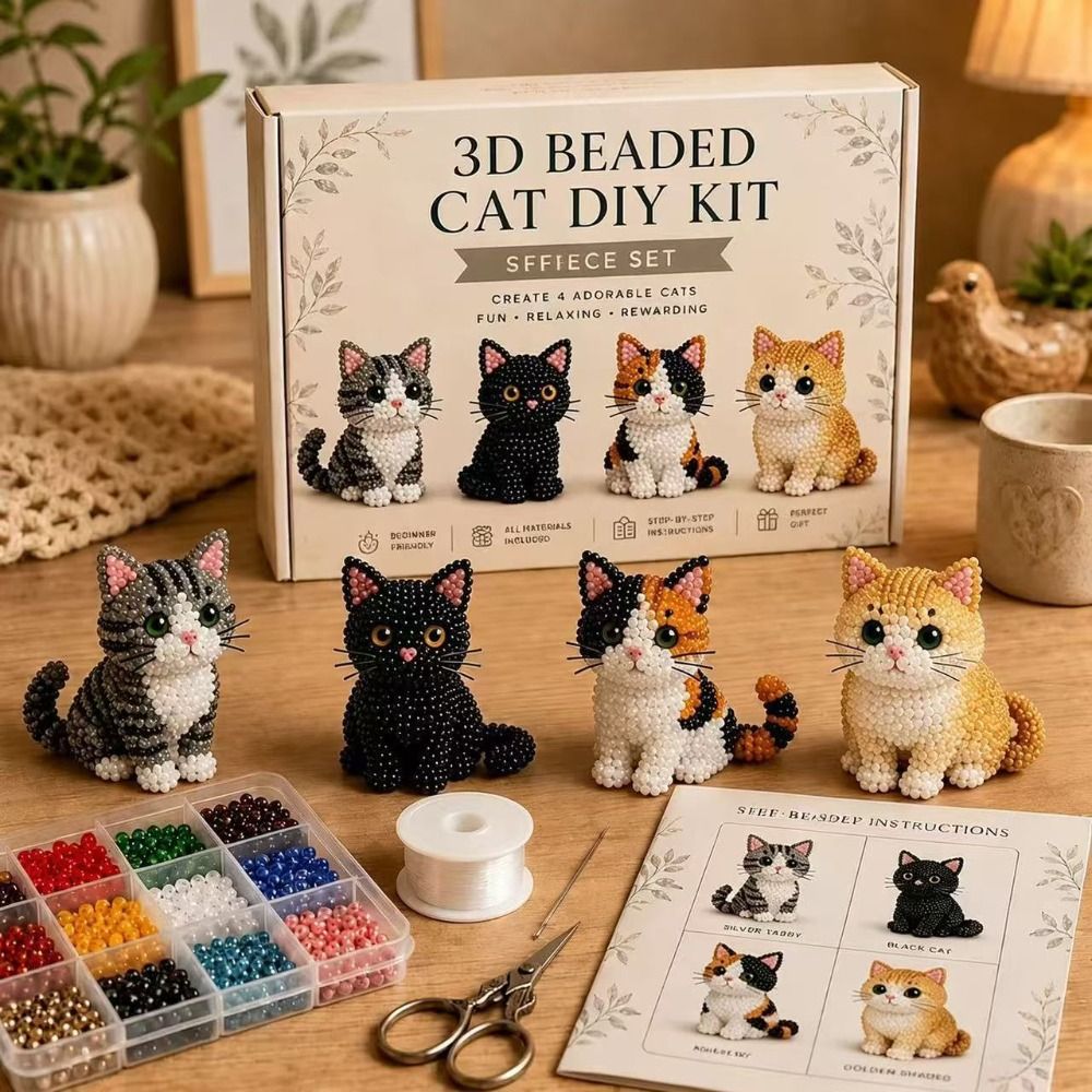 Ręcznie Robiony Zestaw do Haft – Art Craft Cat recenzja i cena