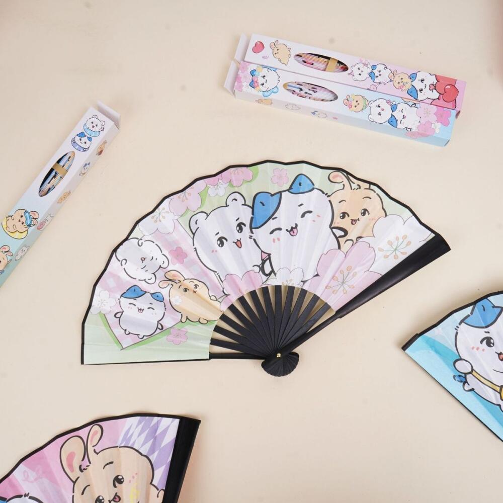 Uroczy składany wachlarz Chiik – Art Craft Japan recenzja i cena
