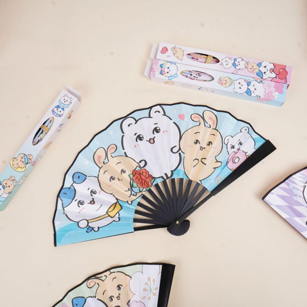 Uroczy składany wachlarz Chiik – Art Craft Japan recenzja i cena