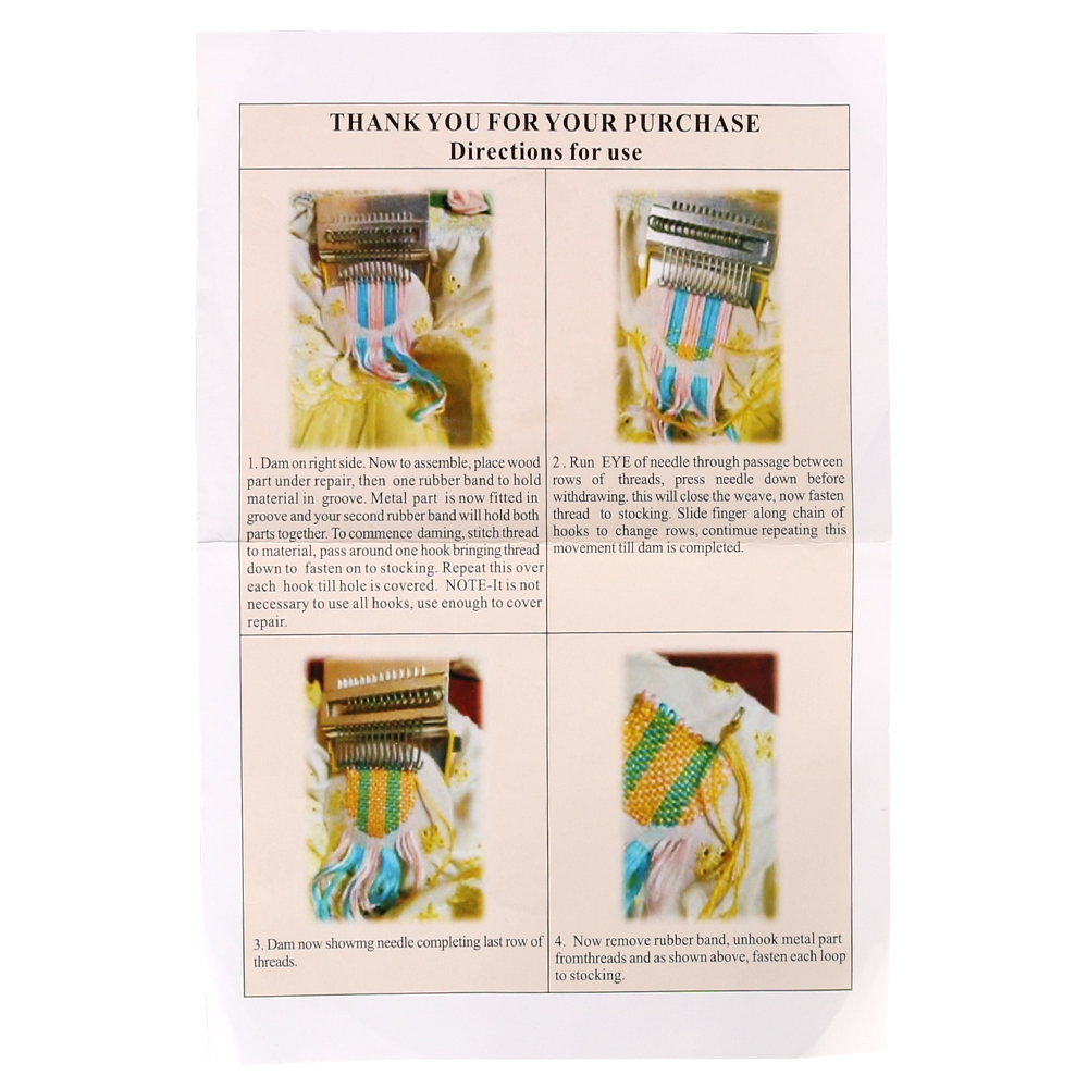 Do naprawy ubrań i dżinsów Nar – Loom Weaving Frame recenzja i cena