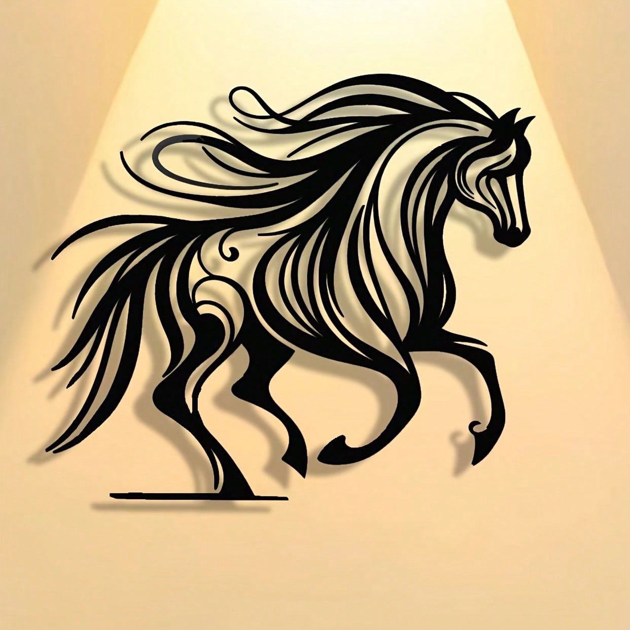 Metalowa dekoracja ścienna z m – Art Craft Logo recenzja i cena