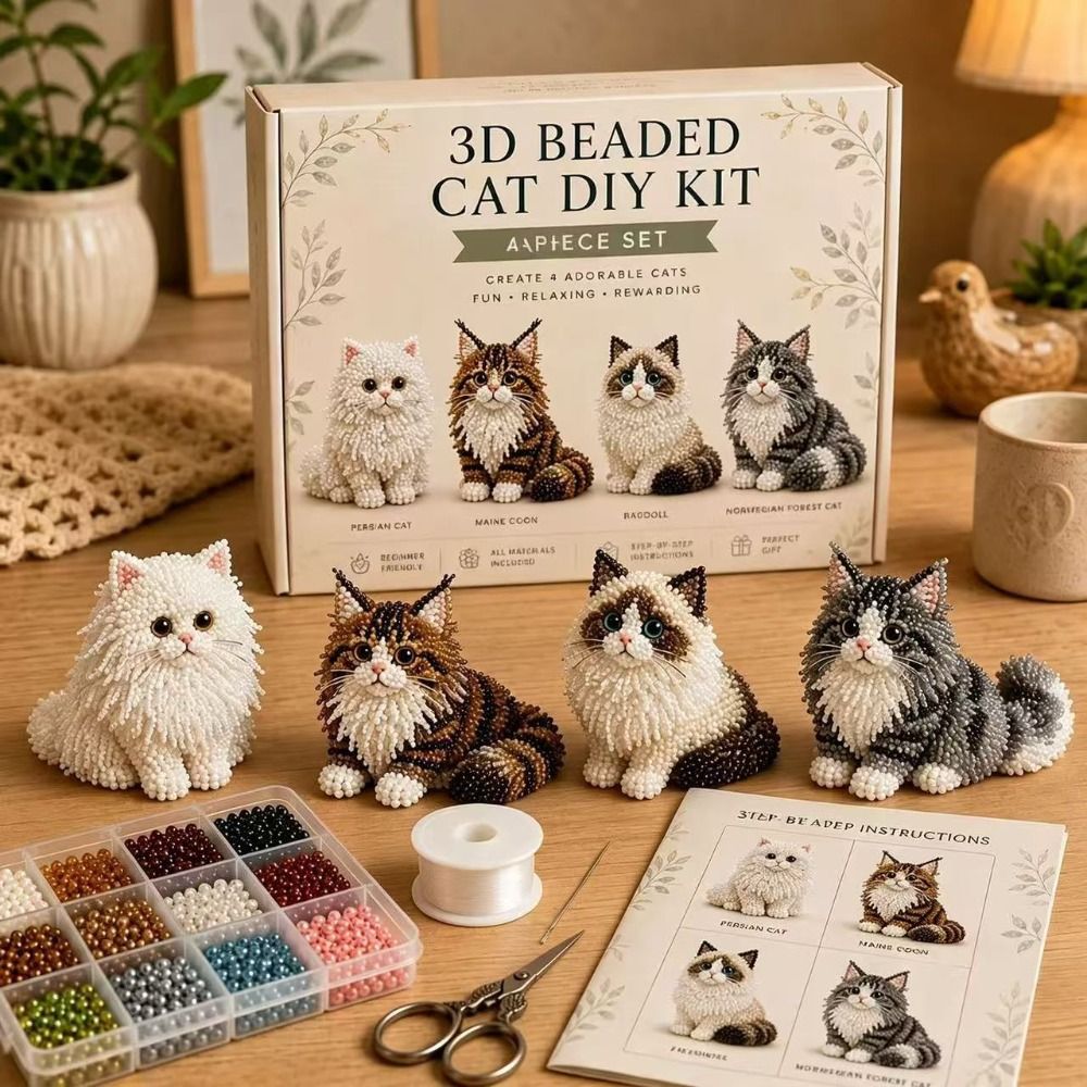 Ręcznie Robiony Zestaw do Haft – Art Craft Cat recenzja i cena